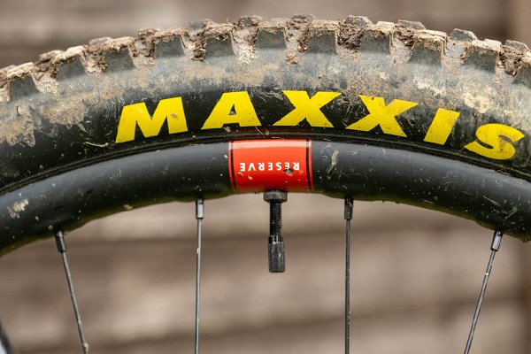 Maxxis tyre on santa cruz rim with filmore valves